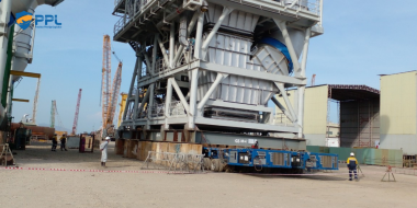 Toolbox và lift test module 04 tại cảng PV Shipyard